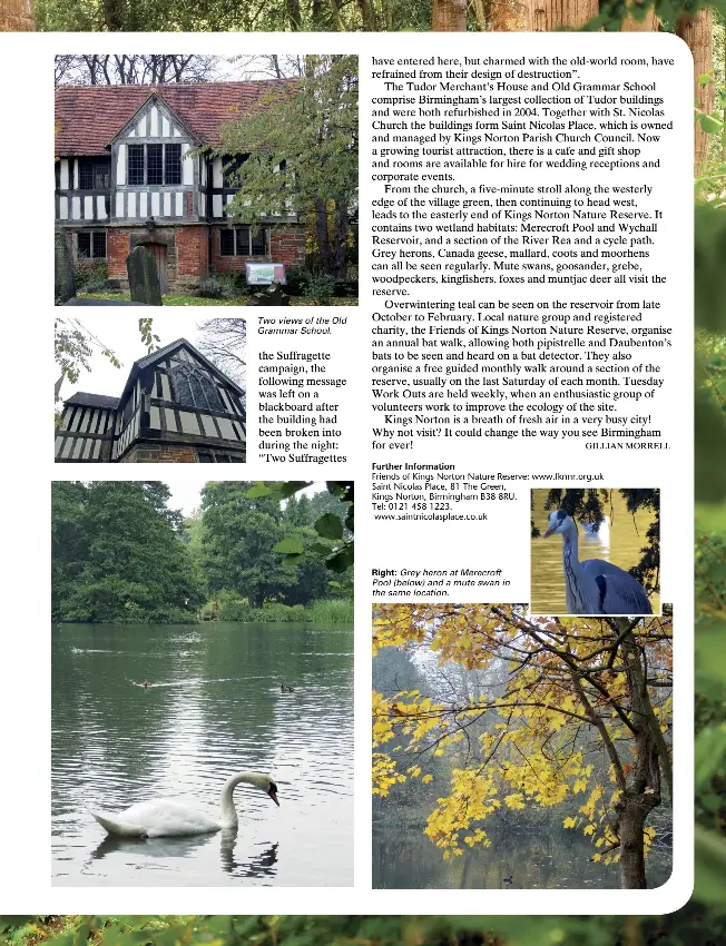 A Sanctuary In The City Kings Norton Pressreader