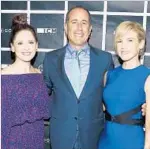  ?? Rich Polk Getty Images for Good+Foundation ?? HOST Jerry Seinfeld with his wife, Jessica, right, and actress Sarah Michelle Gellar.