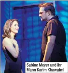  ??  ?? Sabine Meyer und ihr Mann Karim Khawatmi