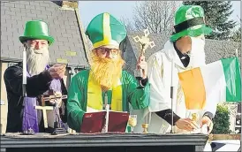  ?? ?? One of the colourful floats which took part in the Castletown­roche parade on Sunday.