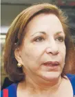  ??  ?? Josefina “Pepa” Kostianovs­ky (PEN), concejala municipal de Asunción, se mostró molesta.