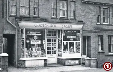  ??  ?? Christchur­ch Road, 1964. Many readers will recall Christchur­ch Stores which was at the top end of the street (nearest Beaver Road). At the time of this photograph, the store’s proprietor is listed as Lilian Munro in an old Day by Day Directory of...