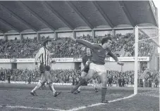  ??  ?? Wayne in action for Sunderland during a 4-1 win at Newcastle in 1979.