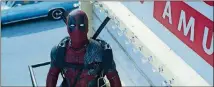  ?? CONTRIBUTE­D BY TWENTIETH CENTURY FOX ?? Ryan Reynolds stars as Deadpool in “Deadpool 2,” which opened this weekend in first place with $125 million.