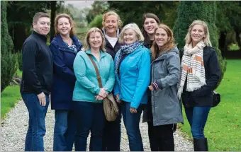  ??  ?? The American travel planners during their fact-finding visit to Ireland’s Ancient East.