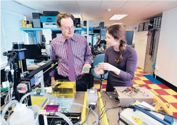  ?? COURANT FILE PHOTO ?? Bioscienti­st and entreprene­ur Jonathan Rothberg’s company, Detect, hopes to bring to market an at-home rapid molecular test for COVID-19. It is still awaiting federal approval. The company is based in Guilford.