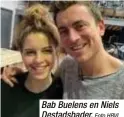  ?? Foto HBVL ?? Bab Buelens en Niels Destadsbad­er.