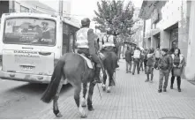  ??  ?? LOS DETENIDOS tenían un amplio prontuario policial.