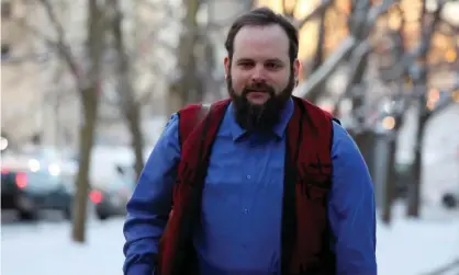  ?? Photograph: Dave Chan/AFP via Getty Images ?? Joshua Boyle arrives at a courthouse for his sentencing hearing in Ottawa, Canada, on 19 December.