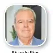  ??  ?? Ricardo Ríos