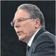  ??  ?? Wayne LaPierre, CEO de NRA.