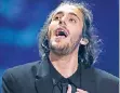  ?? FOTO: RTR ?? Der Portugiese Salvador Sobral hat das Publikum in Kiew begeistert.