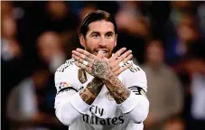  ?? FOTO: OSCAR DEL POZO/LEHTIKUVA ?? Avsaknaden efter Sergio Ramos i Real Madrid är inte särskilt stor.