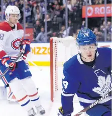  ?? CHRIS YOUNG/THE CANADIAN PRESS ?? Maple Leafs winger Kasperi Kapanen’s accelerati­on is “unbelievab­le,” says teammate Nazem Kadri.