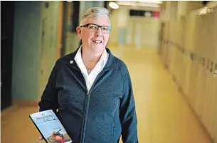  ?? IAN STEWART WATERLOO REGION RECORD FILE PHOTO ?? Joan Grundy, photograph­ed in 2015, is a former vice-principal at St. Mary’s High School in Kitchener. Grundy came out as gay in her book, ‘A Deepening Life.’