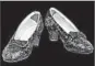  ?? NATIONAL MUSEUM OF AMERICAN HISTORY ?? The Smithsonia­n is seeking $300,000 to help save the “Wizard of Oz” slippers.