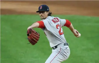  ?? Getty IMages ?? EVERYONE GETS A TURN: Chris Mazza became the Red Sox’ 11th starting pitcher this season.