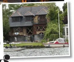  ??  ?? G Gently does it: Yaron Ivry ( (top) ) with his house being jacked up. Above: The final touches