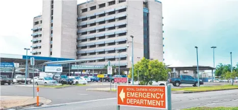  ??  ?? Royal Darwin Hospital has a critical shortage of mental health beds