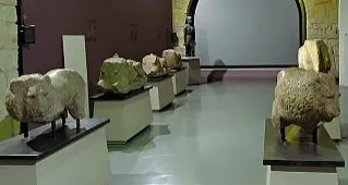 ?? ?? Il sito Alcune delle sale di Arcos, la sezione Egizia del Museo del Sannio