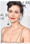  ??  ?? Maggie Gyllenhaal (41) gehört zu Vargas’ Stammkunde­n