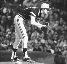 ?? ASSOCIATED PRESS FILE PHOTO ?? Pittsburgh Pirates pitcher Bruce Kison delivers to an Orioles batter during Game 1 of the World Series in Baltimore on Oct. 10, 1979.