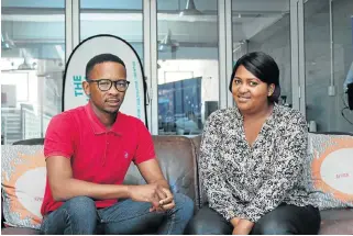  ?? /Supplied ?? eKasi experience: Ntsebenzis­wano November and business partner Nobesuthu May have started a company to help tourists enjoy trips to townships.