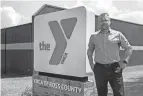  ?? TY WRIGHT/CHILLICOTH­E GAZETTE ?? Executive Director and CEO Steve Clever did not have a background running an organizati­on when he took over as CEO of the Ross County YMCA in 2014.