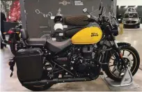  ?? ?? Royal enfield meteor 350 je prava klasika iz Indije. Ga bo kdo zastopal v Sloveniji?