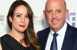  ??  ?? Ordeal on night out: Gary McAllister with his wife Hayley