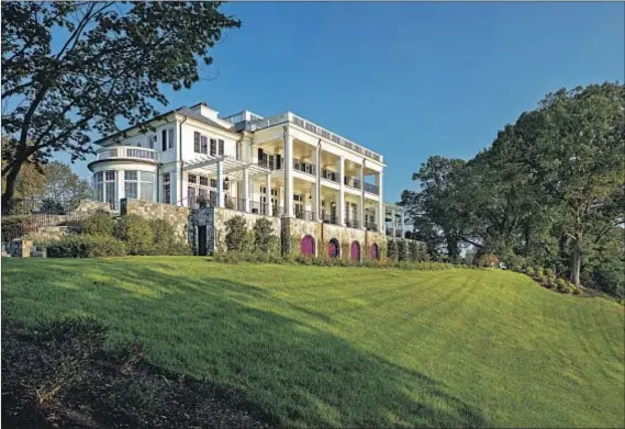  ?? Photog r aphs by Gordon Beall ?? LISTED at $ 60 million, the historic property, centering on a home built in 2018, is a few miles away from the current Mount Vernon.