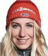  ??  ?? Skilangläu­ferin Antonia Fräbel aus Asbach überzeugte in Oberwiesen­thal. Foto: Graf