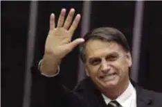  ?? |AP ?? La campaña de Jair Bolsonaro recibió críticas por la difusión de noticias falsas.