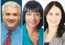  ?? COURTESY ?? For mayor of Pembroke Pines and for two city commission seats, the Sun Sentinel endorses Angelo Castillo, Catherine Minnis and Maria Rodriguez.