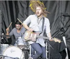  ?? JAY JANNER / AMERICAN-STATESMAN ?? Boom Forest had high energy when it performed on Sunday at Zilker Park.