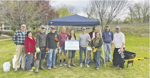  ?? COURTESY PHOTO ?? Volunteers Alan and Judy Edmunds, Dave Kennell, Tim Nolan, Torney Van Acker, Clare Lindsay, Kerry Sutten, Karl Brotzman, Kat Cole, Barry Buschow, Alan Balch. (Not pictured: Rachel Bynum, Bob Ford, Camron Wayland)