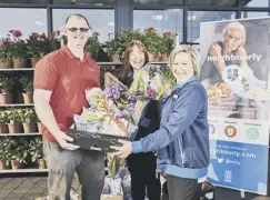  ??  ?? GIVING: Last Christmas, Aldi donated just under half a million meals to charities across the UK. Picture: Daniel Graves Photograph­y.