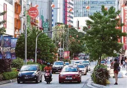  ?? SHAMSUDIN PIC BY EIZAIRI ?? A stretch of Jalan Tuanku Abdul Rahman in Kuala Lumpur will be closed next month.