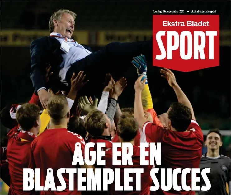  ??  ?? Torsdag 16. november 2017 ekstrablad­et.dk/sport