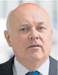  ??  ?? ‘Skewed’...Iain Duncan Smith