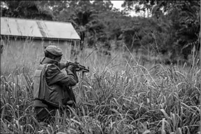  ??  ?? Een dronken militair heeft in Congo het vuur geopend op toevallige voorbijgan­gers.