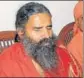  ?? MANOJ DHAKA/HT ?? Yoga guru Ramdev in Rohtak on Friday.