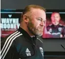  ?? ?? “I’m trying to learn and develop myself as a coach, but also I feel I can create a team here which can rise up the league,” Wayne Rooney said.“I really believe that — the way I work, the way I want the team to play, I think it will excite the fans.”