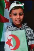  ?? Ahmed Ramzan/Gulf News ?? Seven year-old Mohammad Farah Jalood from Algeria read 50 books for the competitio­n.