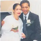 ??  ?? Maria Alma Yu and Tuakau Taka married at a ceremony in Auckland in 2016.