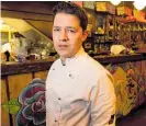  ?? Photo / NZME ?? Luis Cabrera, owner of the Auckland Viaduct’s Besos Latinos Ceviche Bar.