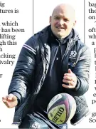  ??  ?? Promise: Gregor Townsend (below) has tried to institute systemic change since taking over as Scotland coach