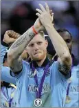  ??  ?? Stokes: incredible composure