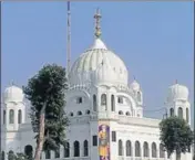  ??  ?? ■ Patroninch­ief of the Pakistan Sikh Council Ramesh Singh Khalsa said if opened, the border crossing will allow Indian pilgrims to visit the historic gurdwara and Pakistanis to visit Dera Baba Nanak on the Indian side. PHOTO: DISCOVERSI­KHISM.COM