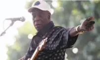  ?? Michael Noble / The Chronicle 2016 ?? Bluesman Buddy Guy, 80, comes to the Luther Burbank Center on Sunday, March 18.